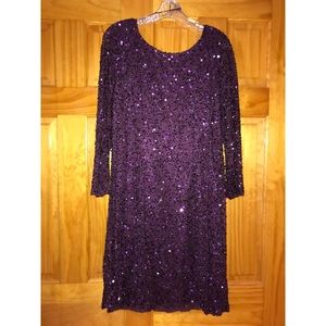 Sequin mini dress